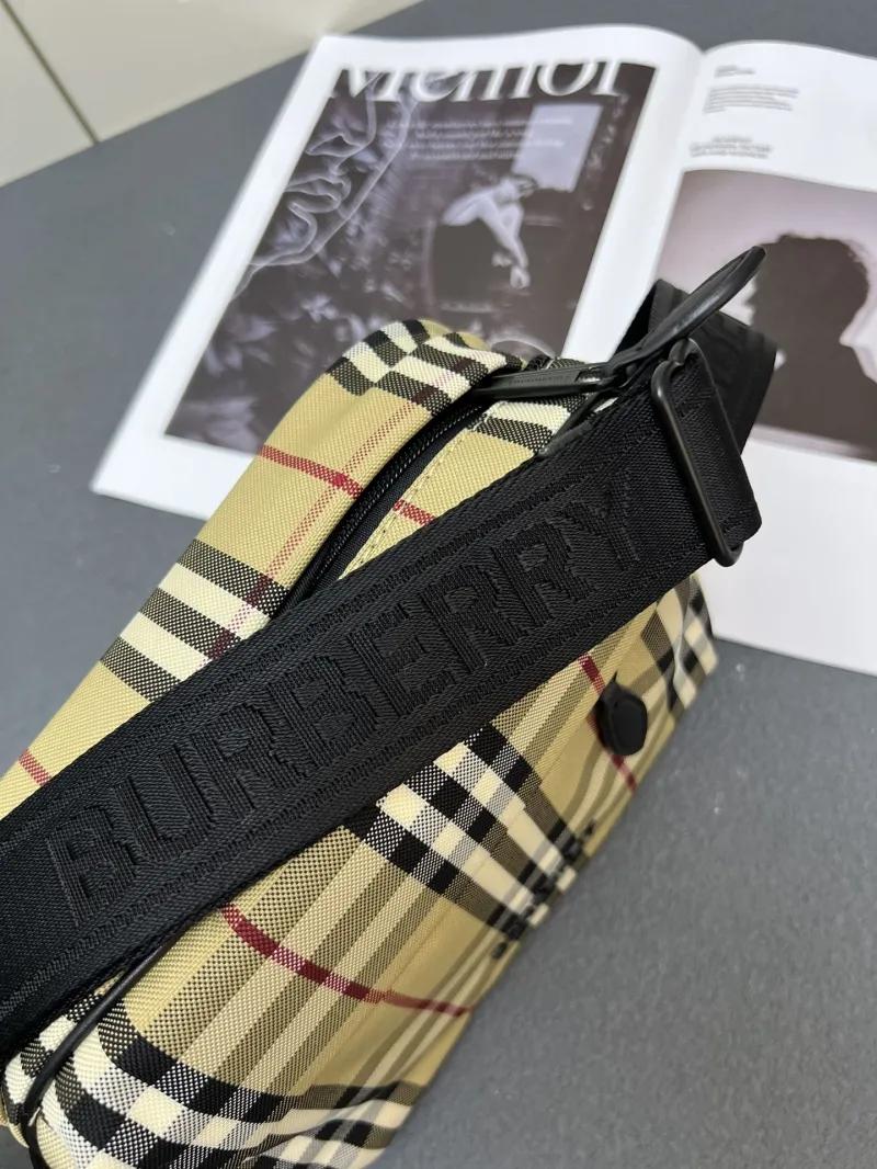Burberry Archive Check Crossbody Waist Bag 8337 - Image 7