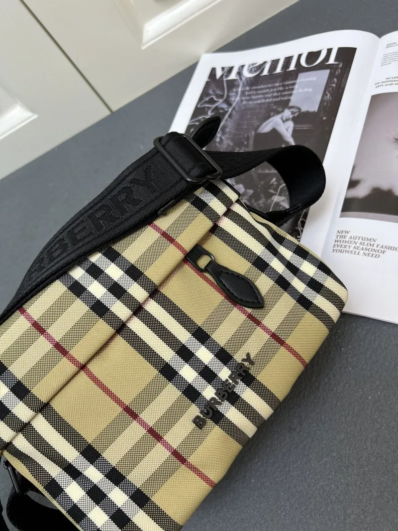 Burberry Archive Check Crossbody Waist Bag 8337 - Image 8