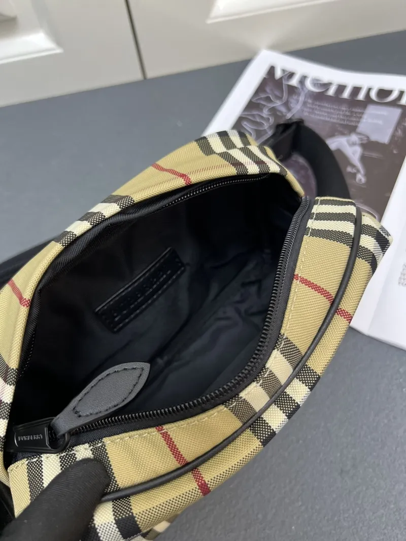 Burberry Archive Check Crossbody Waist Bag 8337 - Image 10