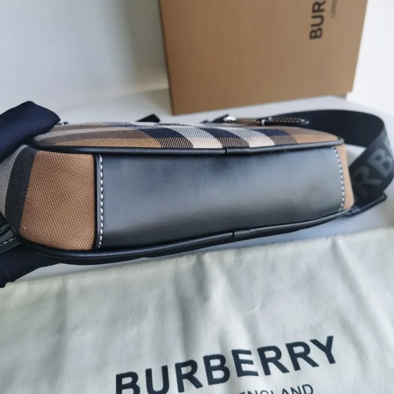 Burberry Classic Check Waist Chest Bag - Image 4