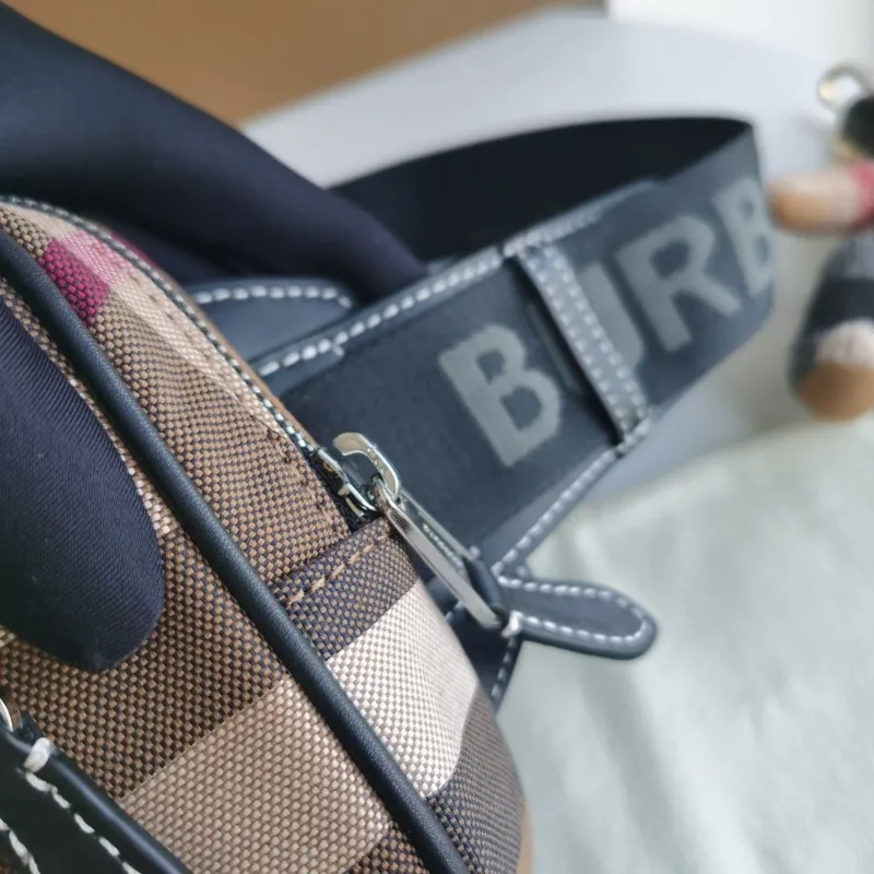 Burberry Classic Check Waist Chest Bag - Image 5