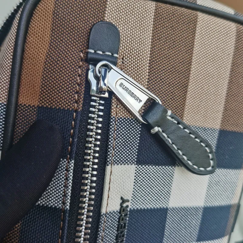 Burberry Classic Check Waist Chest Bag - Image 9