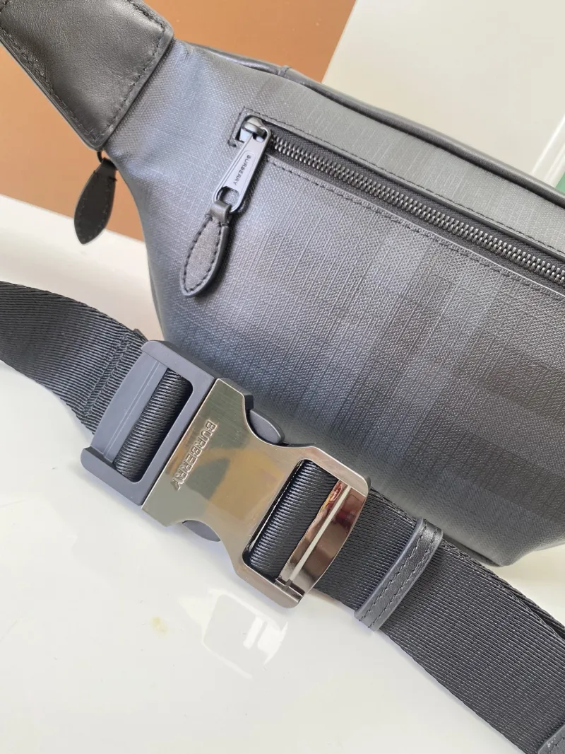 Burberry Black Waist Chest Pack - Image 3