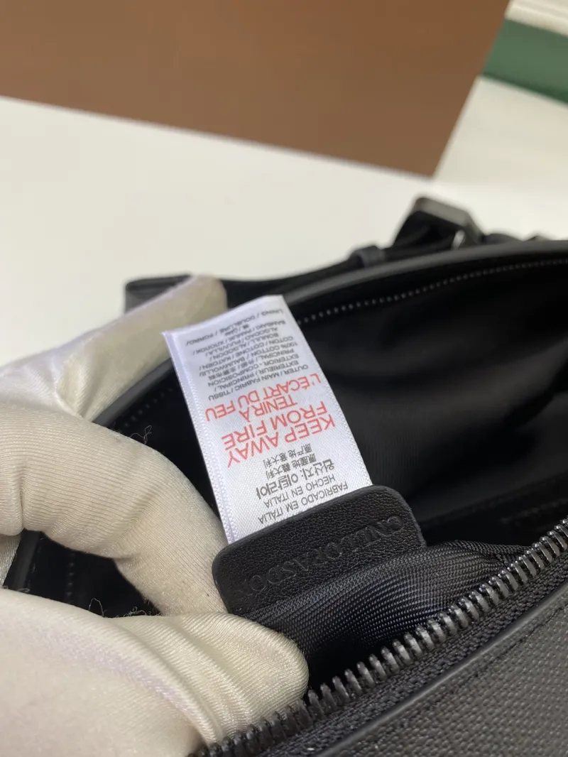 Burberry Black Waist Chest Pack - Image 8