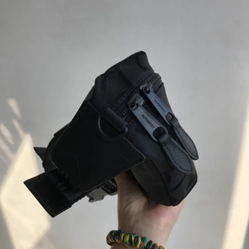 Burberry Black Waist Chest Pack - Image 3