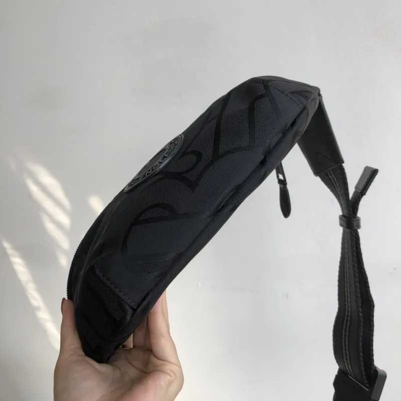 Burberry Black Waist Chest Pack - Image 4