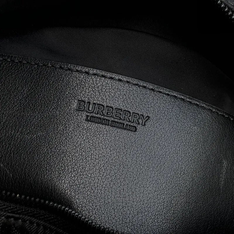 Burberry Black Waist Chest Pack - Image 9