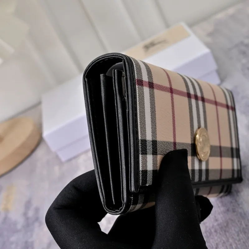 Burberry Classic Check Continental Wallet - Image 6