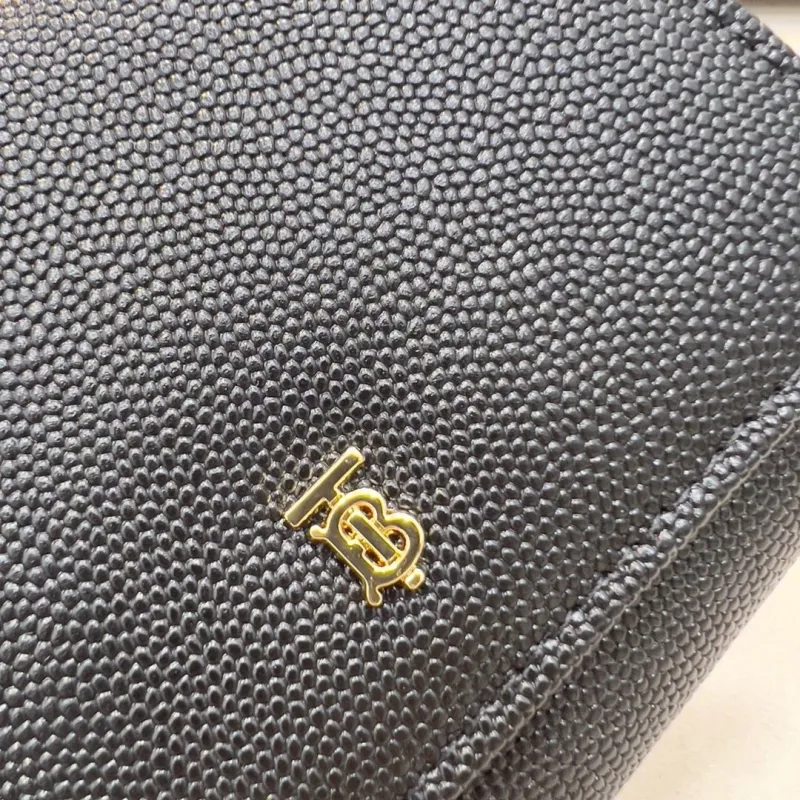 Burberry Black Leather Wallet 1182 - Image 3