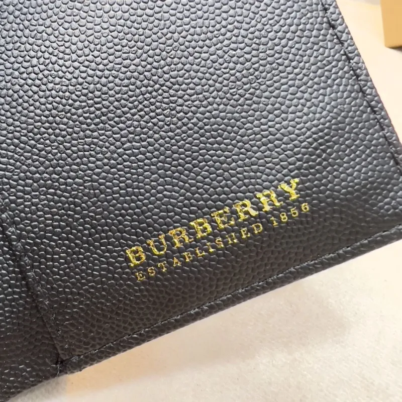 Burberry Black Leather Wallet 1182 - Image 5
