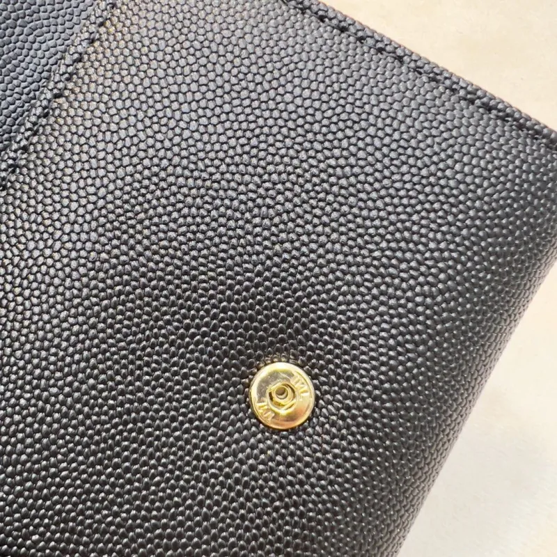 Burberry Black Leather Wallet 1182 - Image 8