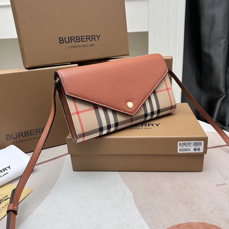 Alternative view of Burberry Brown Crossbody Wallet Bag