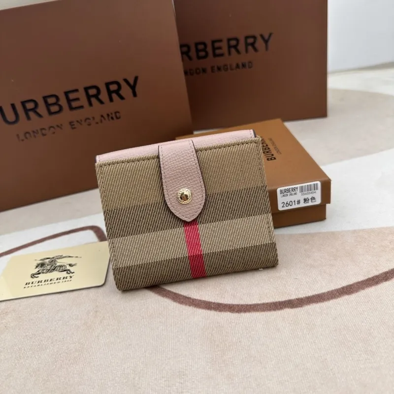 Burberry Pink Small Wallet 2601 - Image 3
