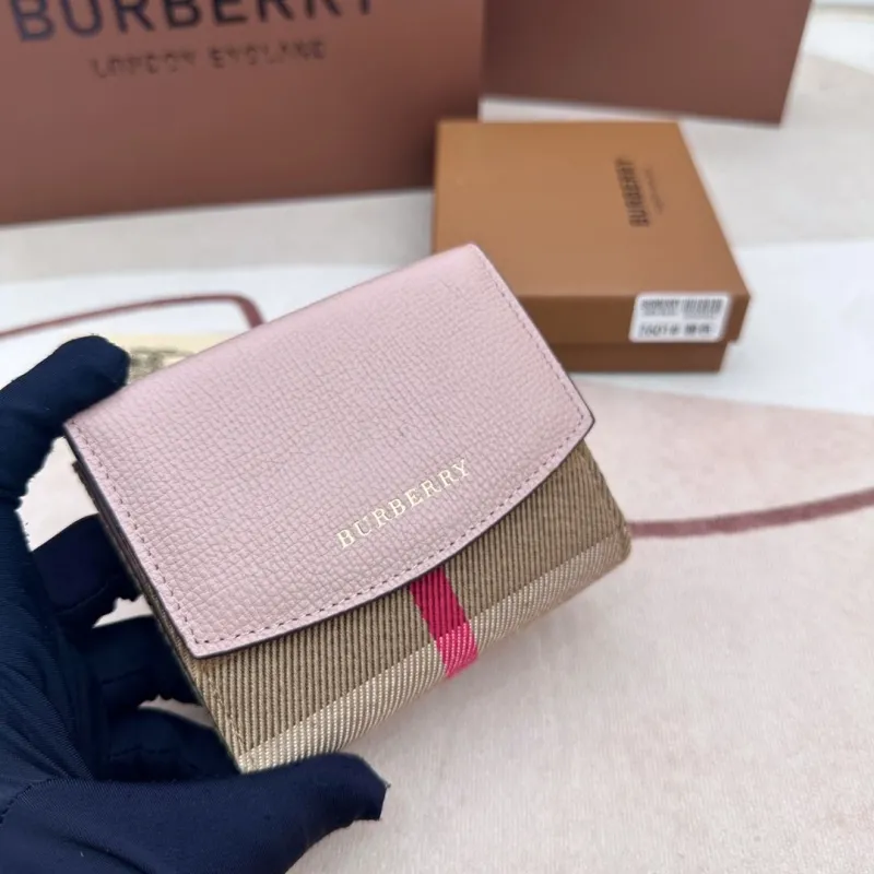 Burberry Pink Small Wallet 2601 - Image 5