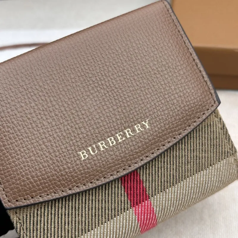 Burberry Brown Short Wallet 2601 - Image 5