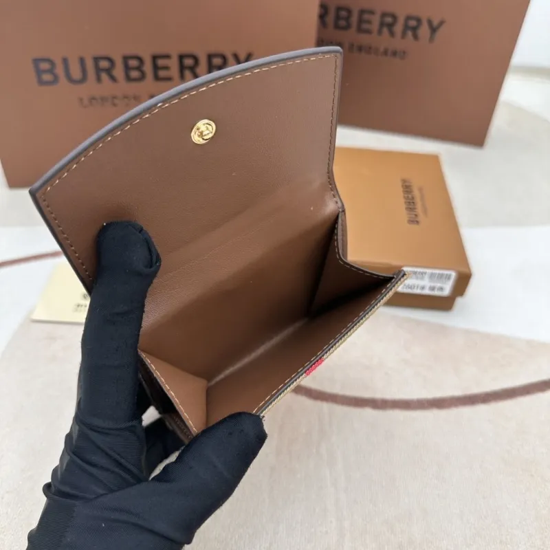 Burberry Brown Short Wallet 2601 - Image 6