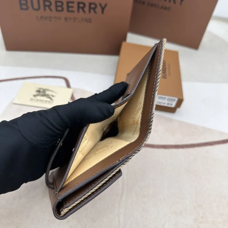 Burberry Brown Short Wallet 2601 - Image 7