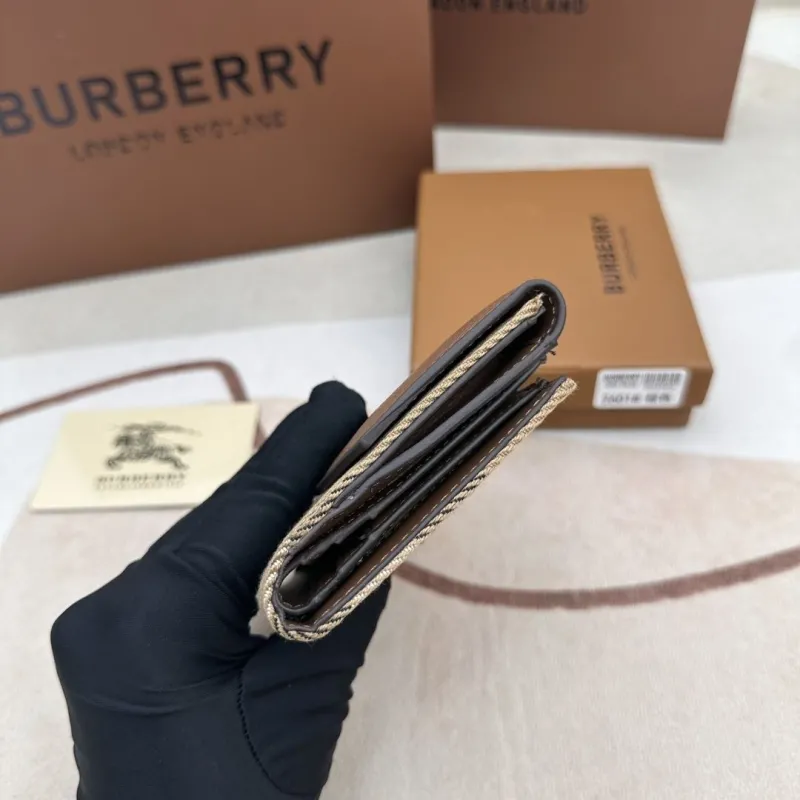 Burberry Brown Short Wallet 2601 - Image 9