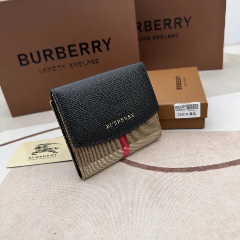 Alternative view of Burberry Black Small Wallet 2601