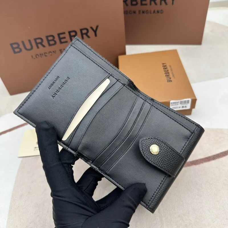 Burberry Black Small Wallet 2601 - Image 8