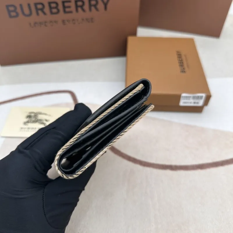 Burberry Black Small Wallet 2601 - Image 9