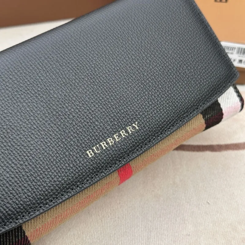 Burberry Black Long Wallet 3957 - Image 4