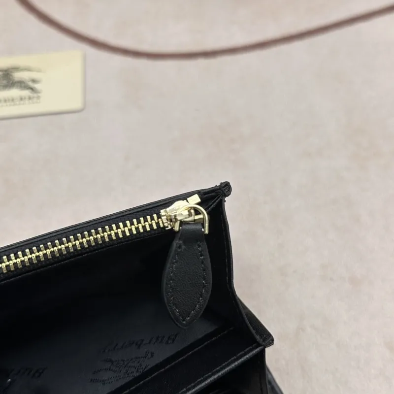 Burberry Black Long Wallet 3957 - Image 7
