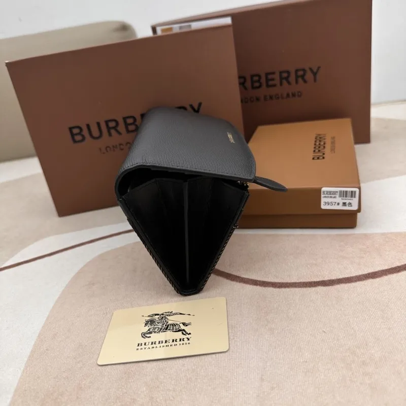 Burberry Black Long Wallet 3957 - Image 9