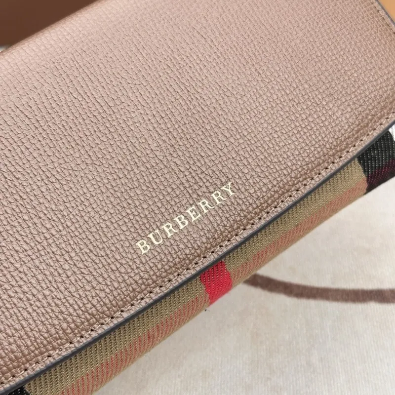 Burberry Brown Long Wallet 3957 - Image 4