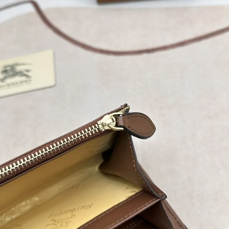 Burberry Brown Long Wallet 3957 - Image 8