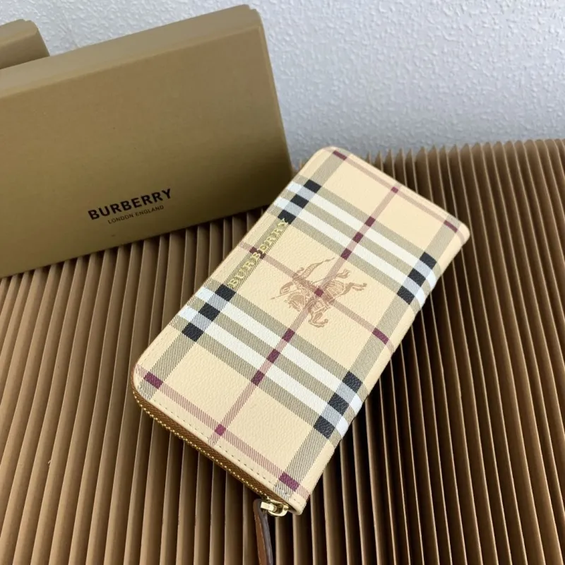 Alternative view of Burberry Classic Check Zip Around Wallet