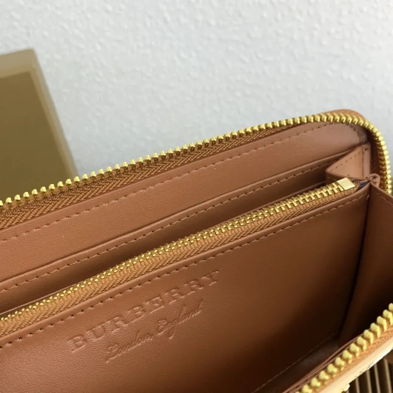 Burberry Classic Check Zip Around Wallet - Image 8