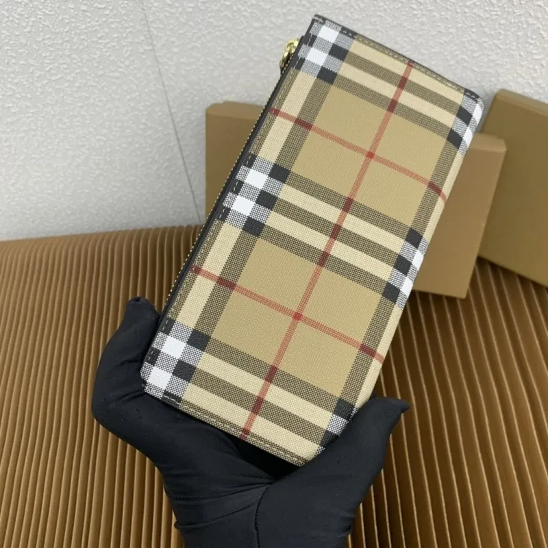 Alternative view of Burberry Vintage Check Zip Wallet