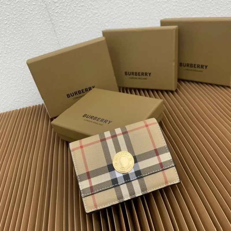 Burberry Vintage Check Bifold Wallet 59