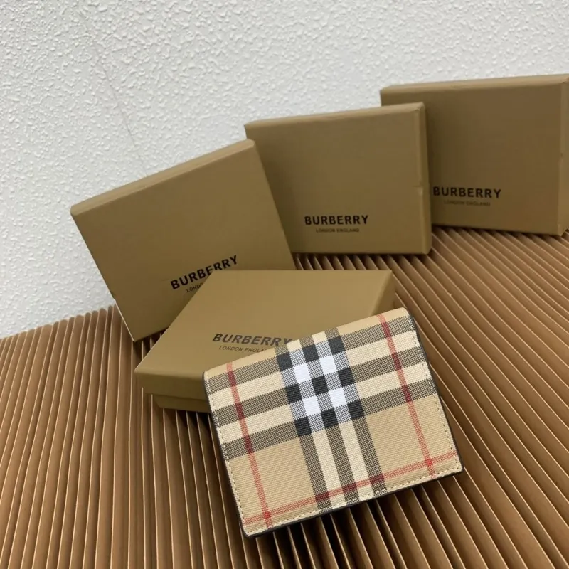 Burberry Vintage Check Bifold Wallet 59 - Image 3