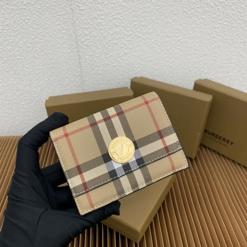 Burberry Vintage Check Bifold Wallet 59 - Image 4