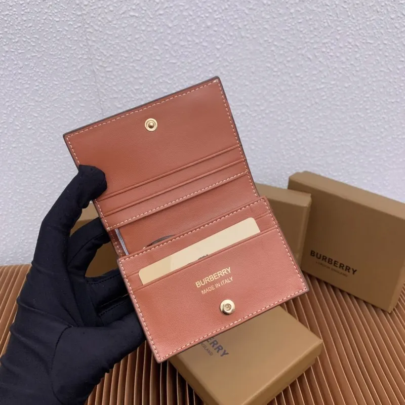 Burberry Vintage Check Compact Wallet - Image 7