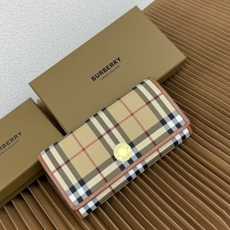 Burberry Vintage Check Long Wallet 62