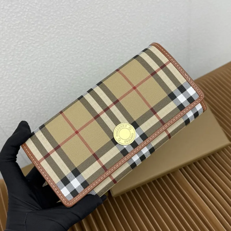 Alternative view of Burberry Vintage Check Long Wallet 62