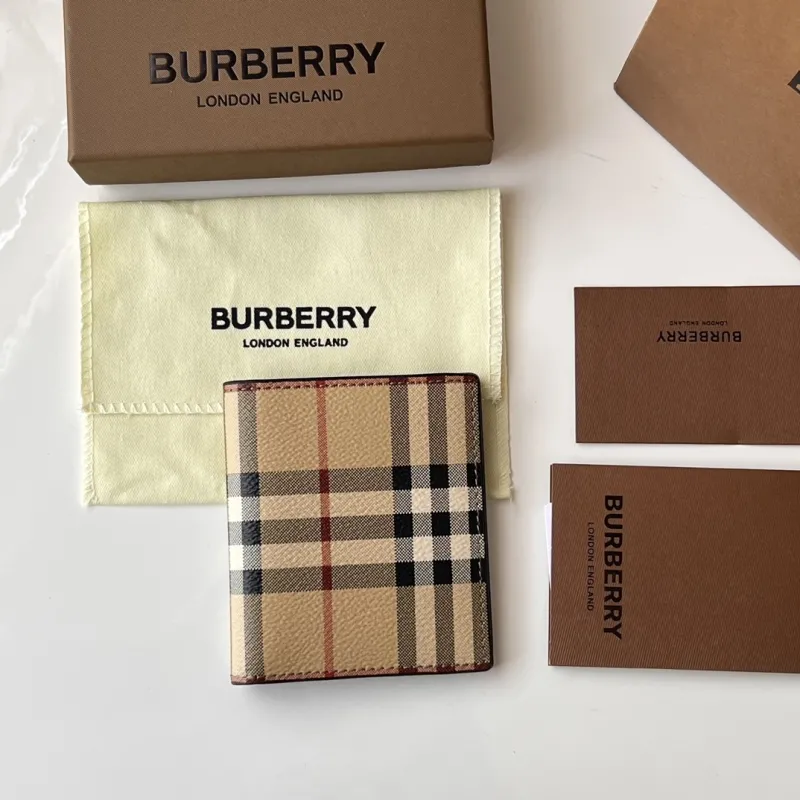 Alternative view of Burberry Signature Check Bifold Wallet
