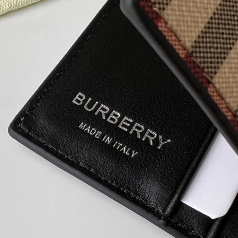 Burberry Signature Check Bifold Wallet - Image 5