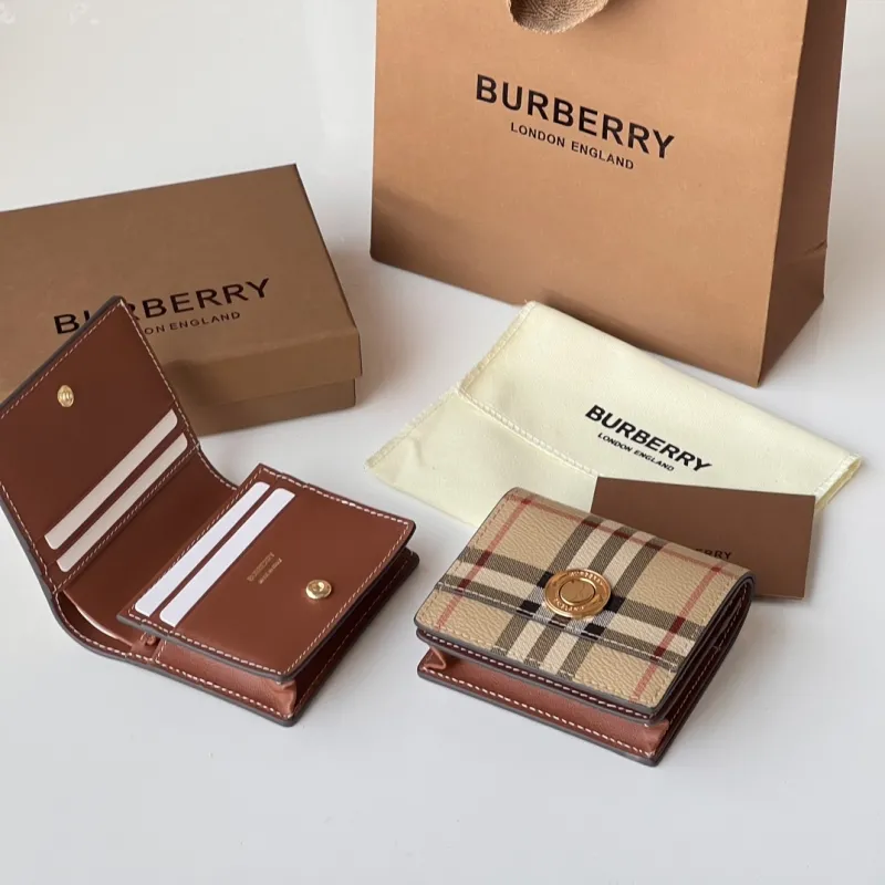 Burberry Vintage Check Small Wallet