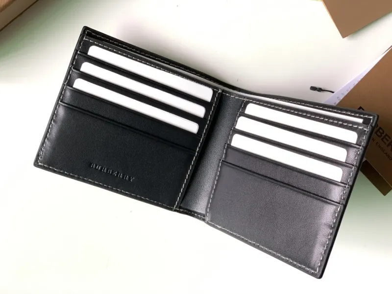 Burberry Signature Check Bifold Wallet 70 - Image 7