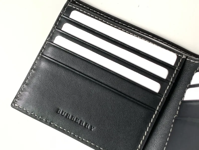 Burberry Signature Check Bifold Wallet 70 - Image 8