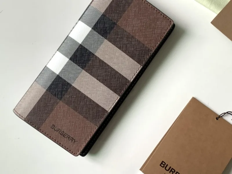 Burberry Classic Check Long Wallet 71 - Image 9