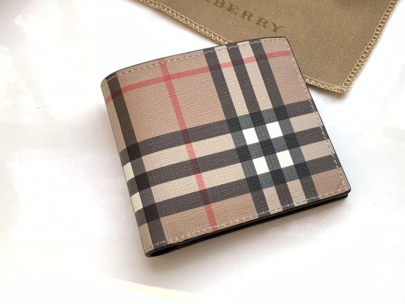 Alternative view of Burberry Signature Check Bifold Wallet