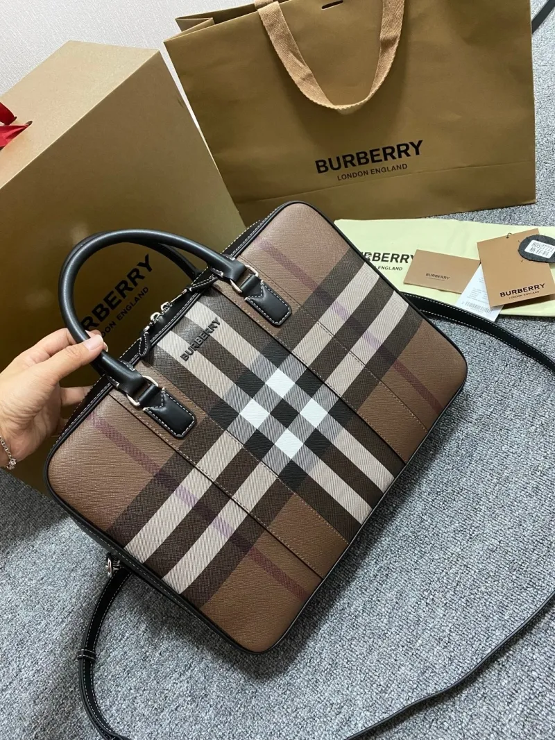 Mens Burberry Briefcases-4