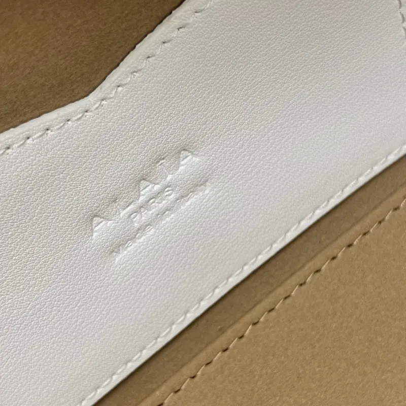 ALAIA White Leather Top Handle Bag - Image 9