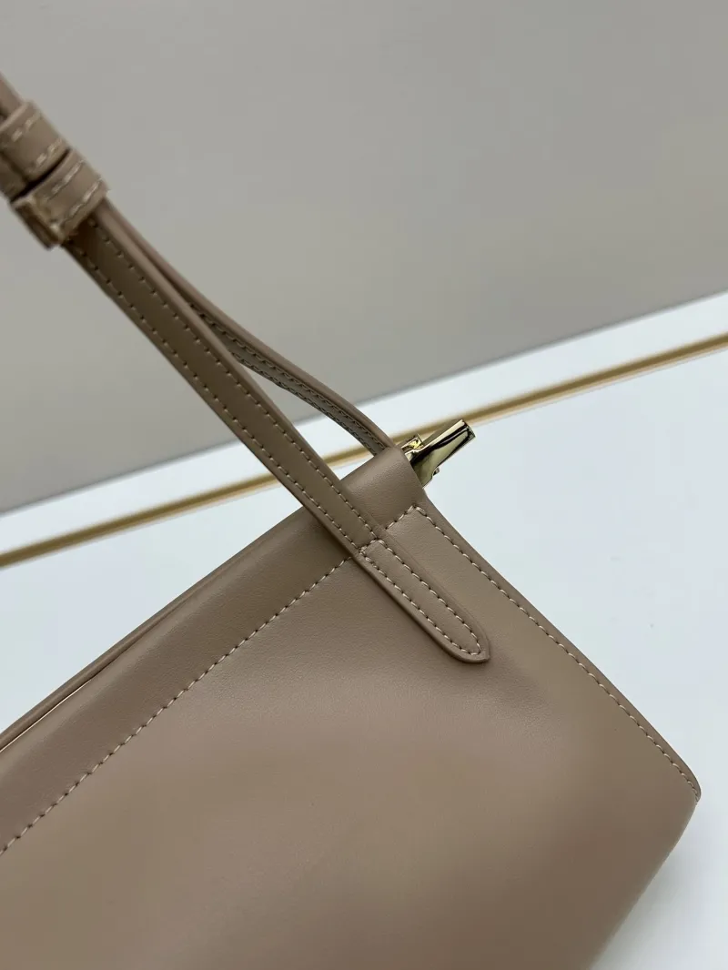 ALAIA Beige Top Handle Crossbody Bag - Image 5