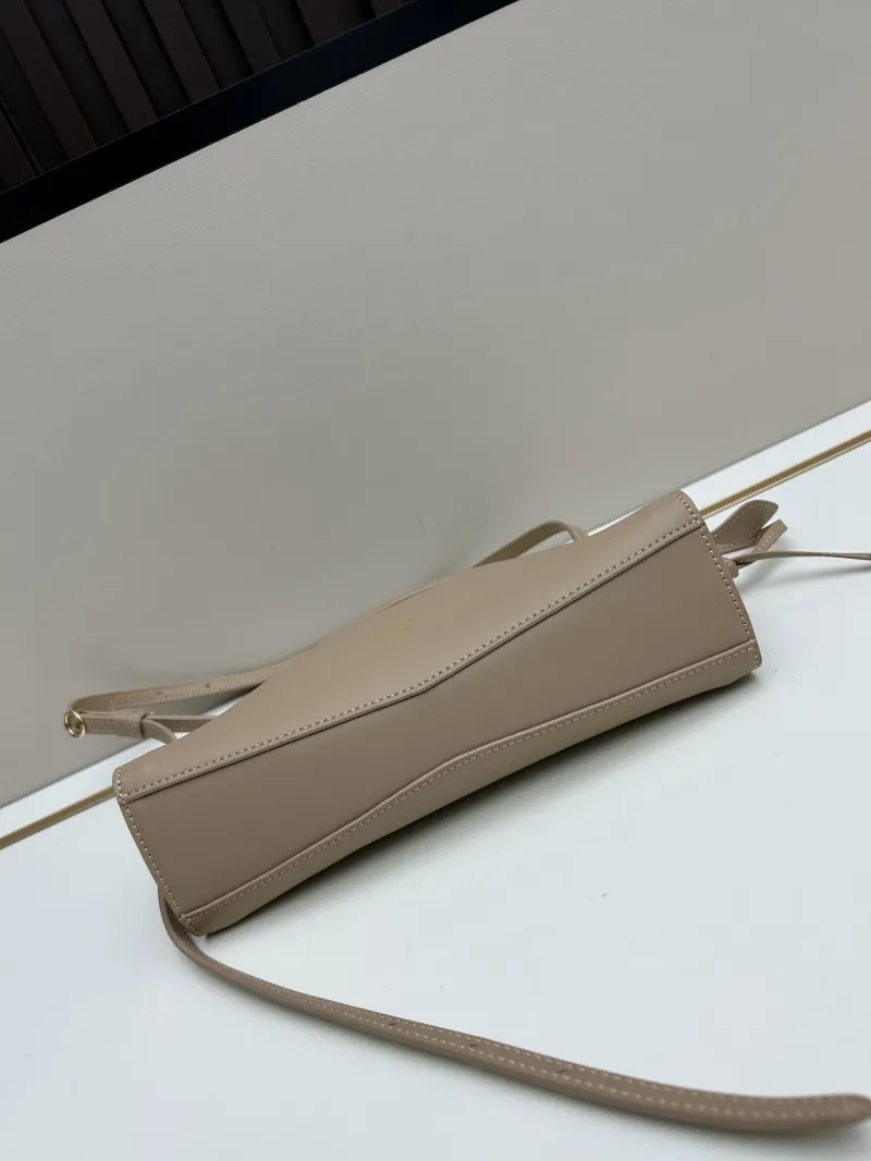 ALAIA Beige Top Handle Crossbody Bag - Image 6